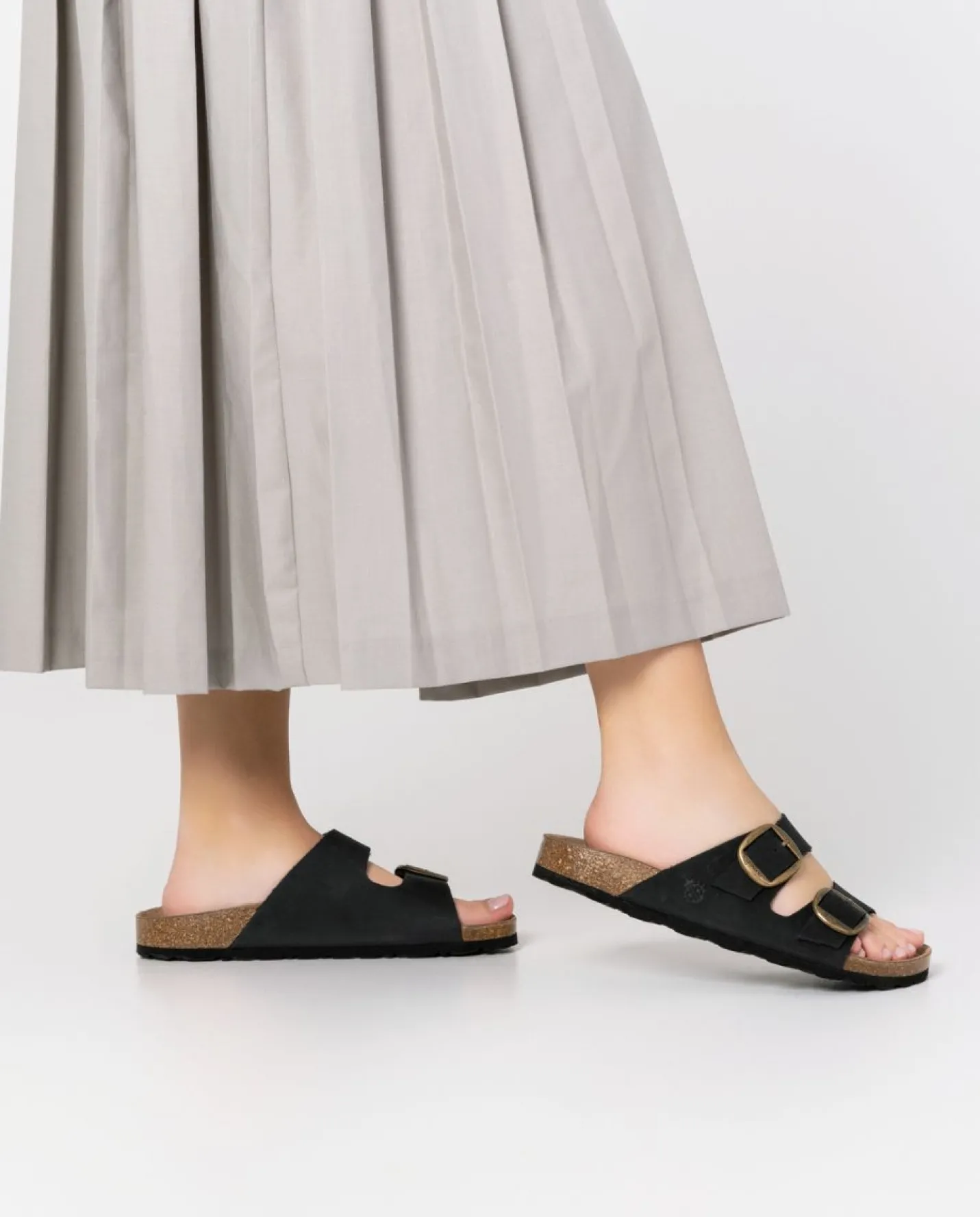 New Flat Sandal GRANADA-700 Black Flat Sandals
