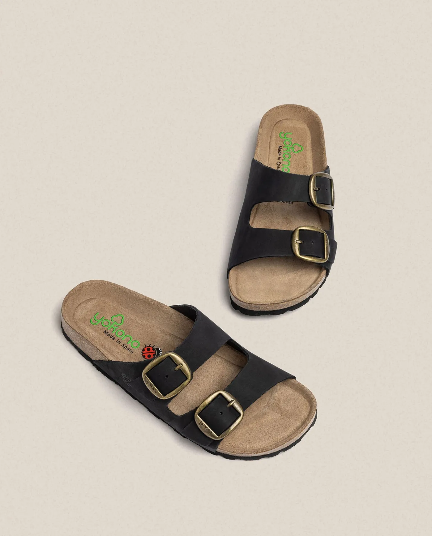 New Flat Sandal GRANADA-700 Black Flat Sandals