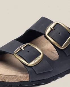 New Flat Sandal GRANADA-700 Black Flat Sandals