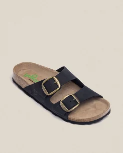 New Flat Sandal GRANADA-700 Black Flat Sandals