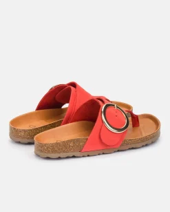 Fashion Flat Sandal GRANADA-704 Coral Flat Sandals