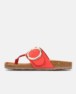 Fashion Flat Sandal GRANADA-704 Coral Flat Sandals