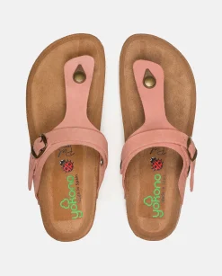 Outlet Flat Sandal GRANADA-703 Orange Flat Sandals