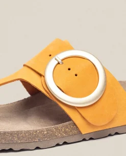 New Flat Sandal GRANADA-704 Orange Flat Sandals