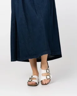 New Flat Sandal GRANADA-700 White Flat Sandals