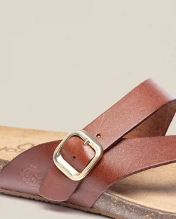 Flash Sale Flat Sandal Ibiza 013 Brown Flat Sandals