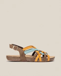 Flash Sale Flat Sandal IBIZA-175 Orange Flat Sandals