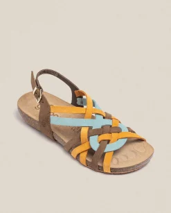 Flash Sale Flat Sandal IBIZA-175 Orange Flat Sandals