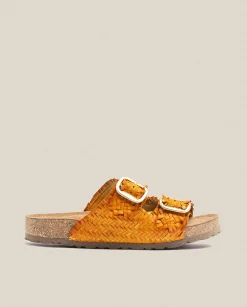 Online Flat Sandal Jerba 143 Orange Flat Sandals