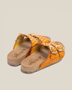Online Flat Sandal Jerba 143 Orange Flat Sandals