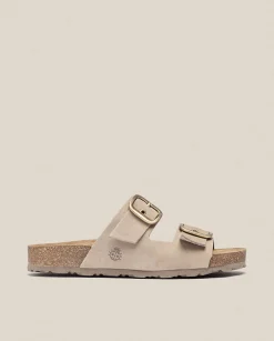 Fashion Flat Sandal JERBA-136 Beige Flat Sandals
