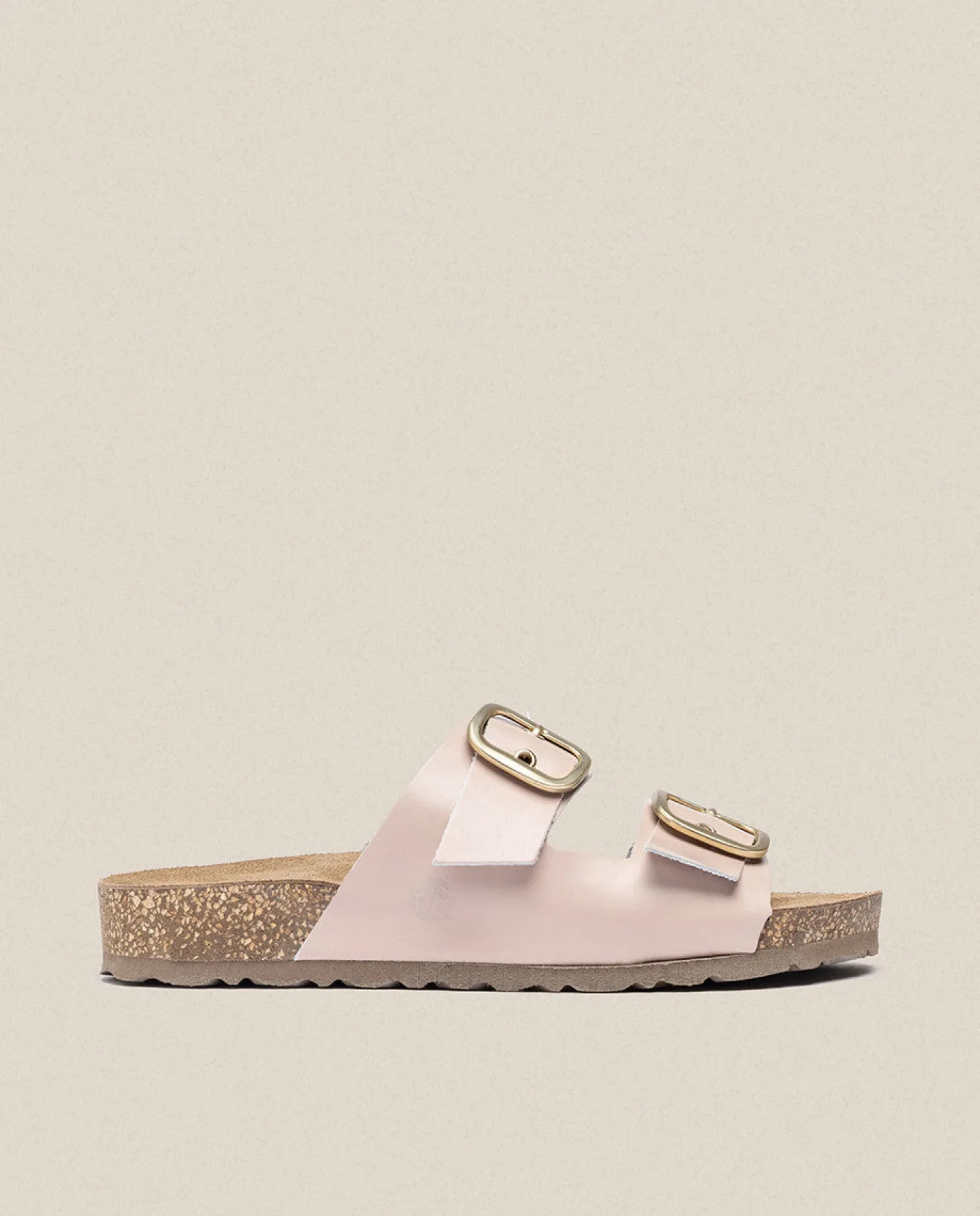 Discount Flat Sandal JERBA-136 Beige Flat Sandals