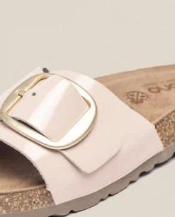 New Flat Sandal JERBA-114 Beige Flat Sandals