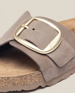 Flash Sale Flat Sandal JERBA-114 Brown Flat Sandals