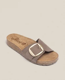 Flash Sale Flat Sandal JERBA-114 Brown Flat Sandals