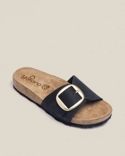 Outlet Flat Sandal JERBA-114 Noir Flat Sandals