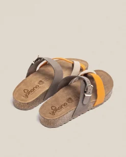 Flash Sale Flat Sandal JERBA-091 Orange Flat Sandals