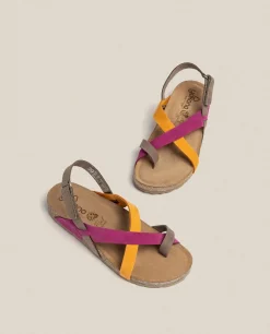 New Flat Sandal JERBA-718 Pink Flat Sandals
