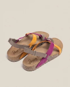 New Flat Sandal JERBA-718 Pink Flat Sandals