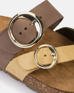 Best Flat Sandal JERBA-122 Yellow Flat Sandals