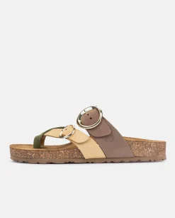 Best Flat Sandal JERBA-122 Yellow Flat Sandals