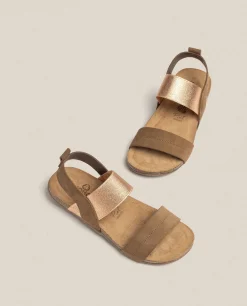 Sale Flat Sandal MANACOR-001 Brown Flat Sandals