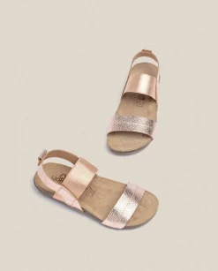 Cheap Flat Sandal MANACOR-001 Pink Flat Sandals