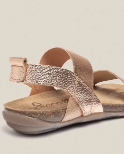 Cheap Flat Sandal MANACOR-001 Pink Flat Sandals