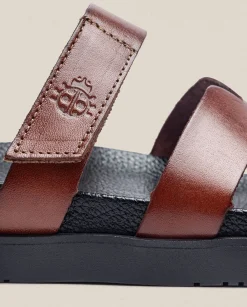 Clearance Flat Sandal MORENA-125 Brown Flat Sandals