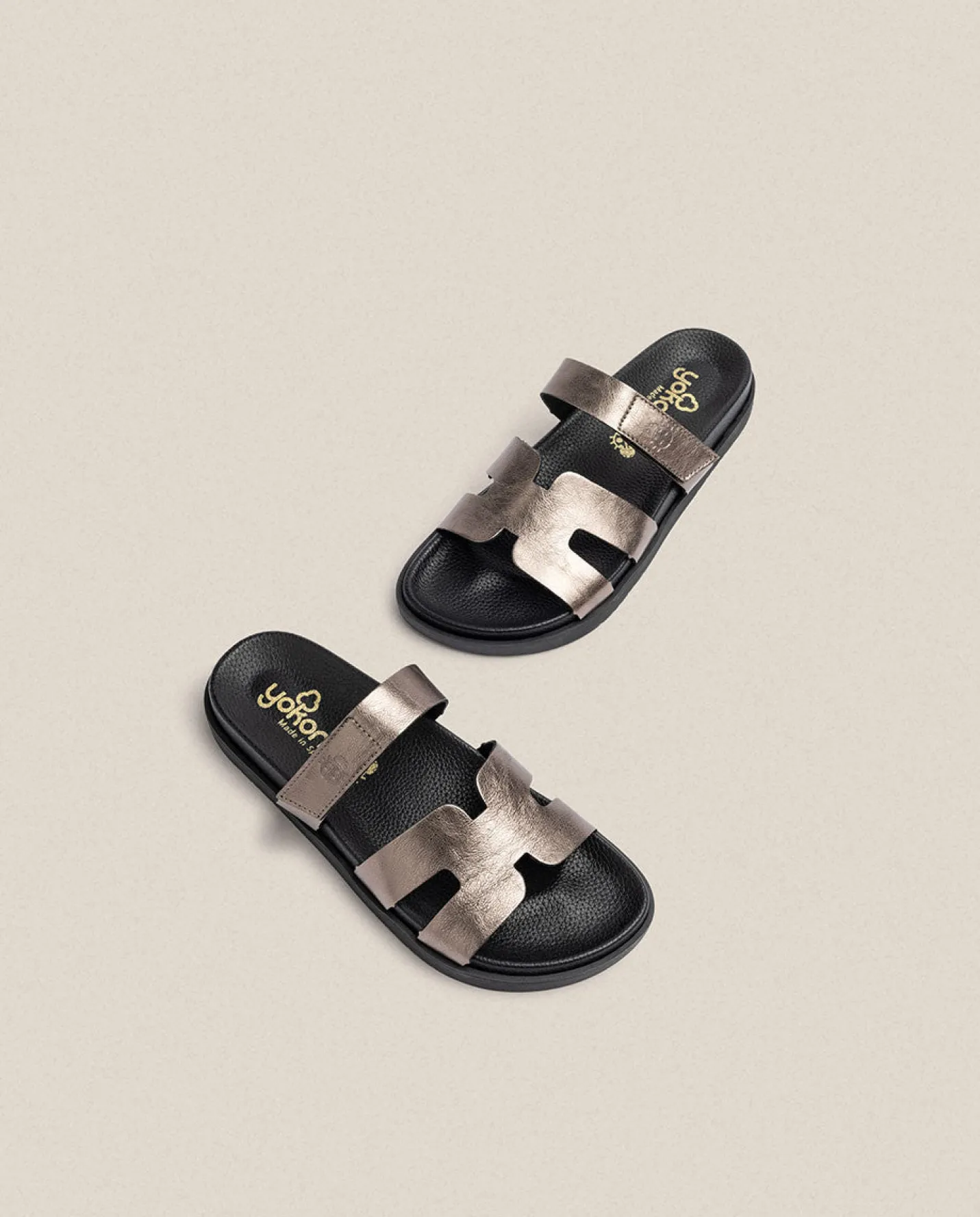 Best Flat Sandal MORENA-125 Grey Flat Sandals