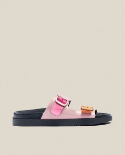Best Sale Flat Sandal MORENA-004 Pink Flat Sandals
