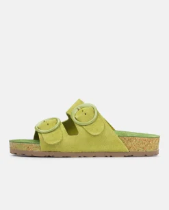Outlet Flat Sandal ROLAN-700 Green Flat Sandals