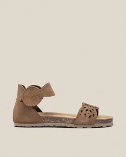 Hot Flat Sandal VILLA-086 Brown Flat Sandals
