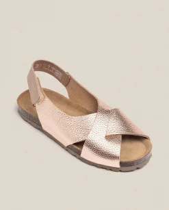 Clearance Flat Sandal VILLA-175 Pink Flat Sandals