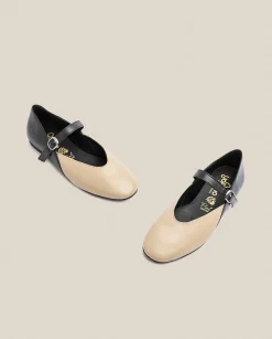 Online Flat Shoe ARI-001 Beige Shoes|Ballerinas