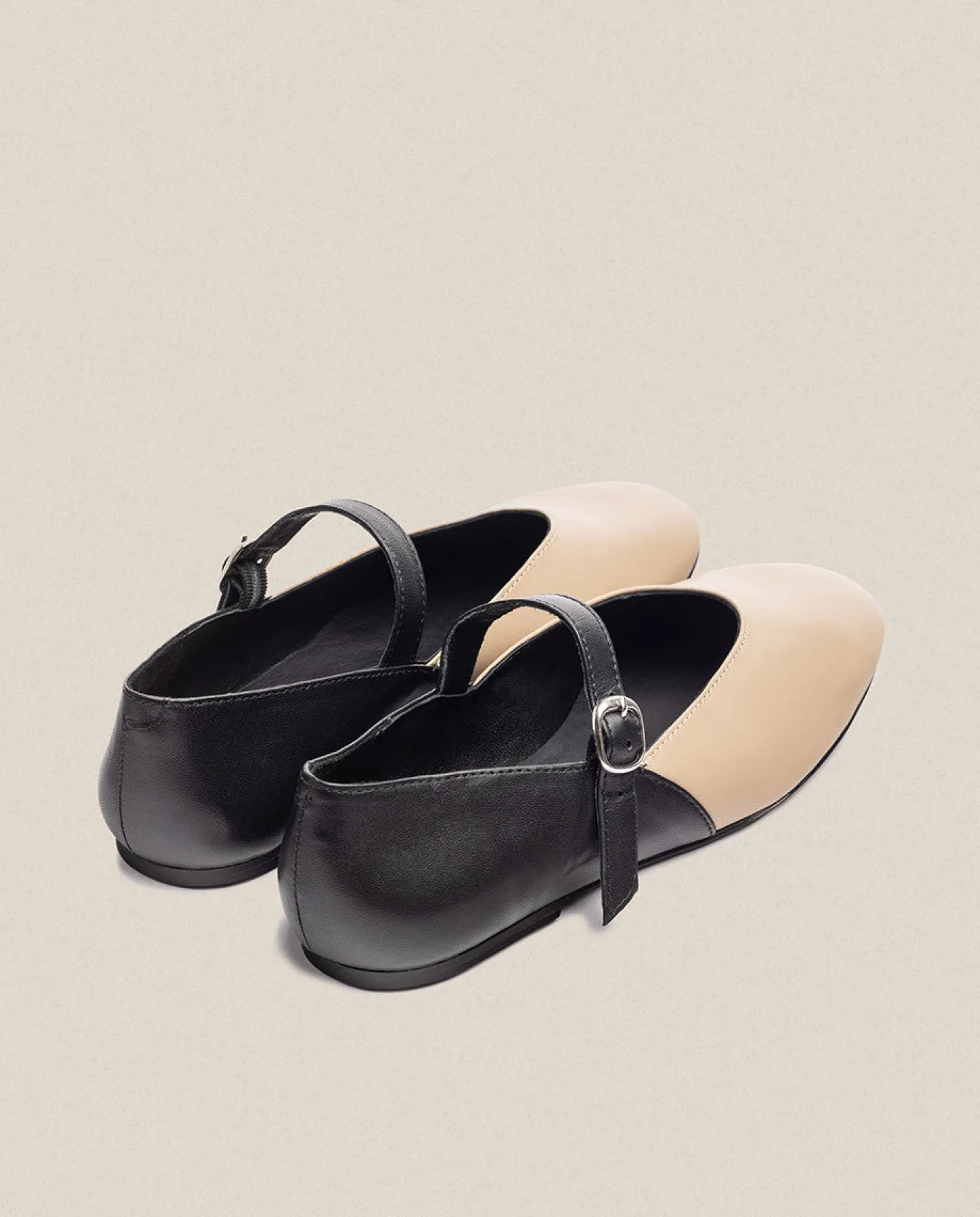 Online Flat Shoe ARI-001 Beige Shoes|Ballerinas