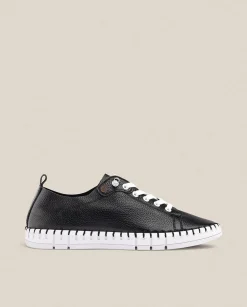 Online Flat Shoe FLOW-004 Black Sneakers|Shoes