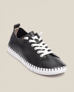 Online Flat Shoe FLOW-004 Black Sneakers|Shoes