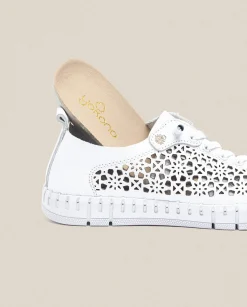 Fashion Flat Shoe FLOW-002 White Sneakers