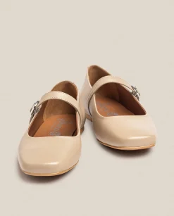 Flash Sale Flat Shoe LENNA-001 Beige Ballerinas|Shoes