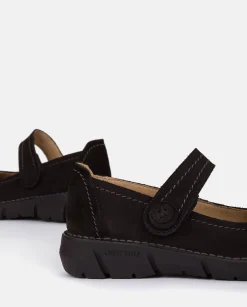 Cheap Flat Shoe OLBA-005 Black Shoes