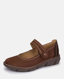 Best Flat Shoe OLBA-005 Brown Shoes