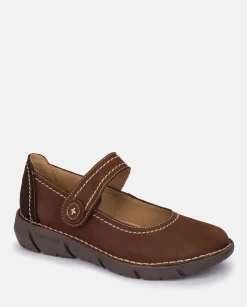 Best Flat Shoe OLBA-005 Brown Shoes