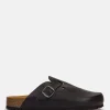 Cheap Flat Shoe ZUECO-559 Black Clogs|Sandals