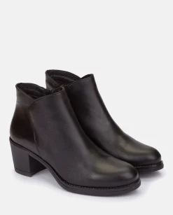 Online Heeled Ankle Boot LILLE-006 Black Ankle Boots