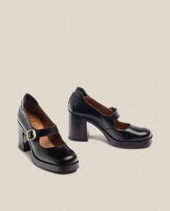 Best Heeled Ankle Boot ORNE-002 Black Ankle Boots