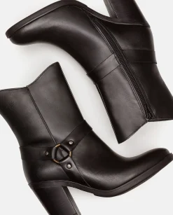 Sale Heeled Ankle Boot TOURS-008 Nero Ankle Boots