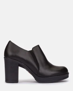 Cheap Heeled Ankle Boots PILSEN-005 Black Shoes