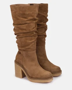 Hot Heeled Boot GELA-002 Brown Boots