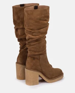 Hot Heeled Boot GELA-002 Brown Boots